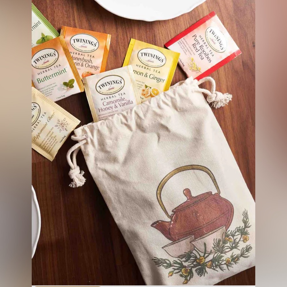 Gardenika Tea Canvas Bag (drawstring)